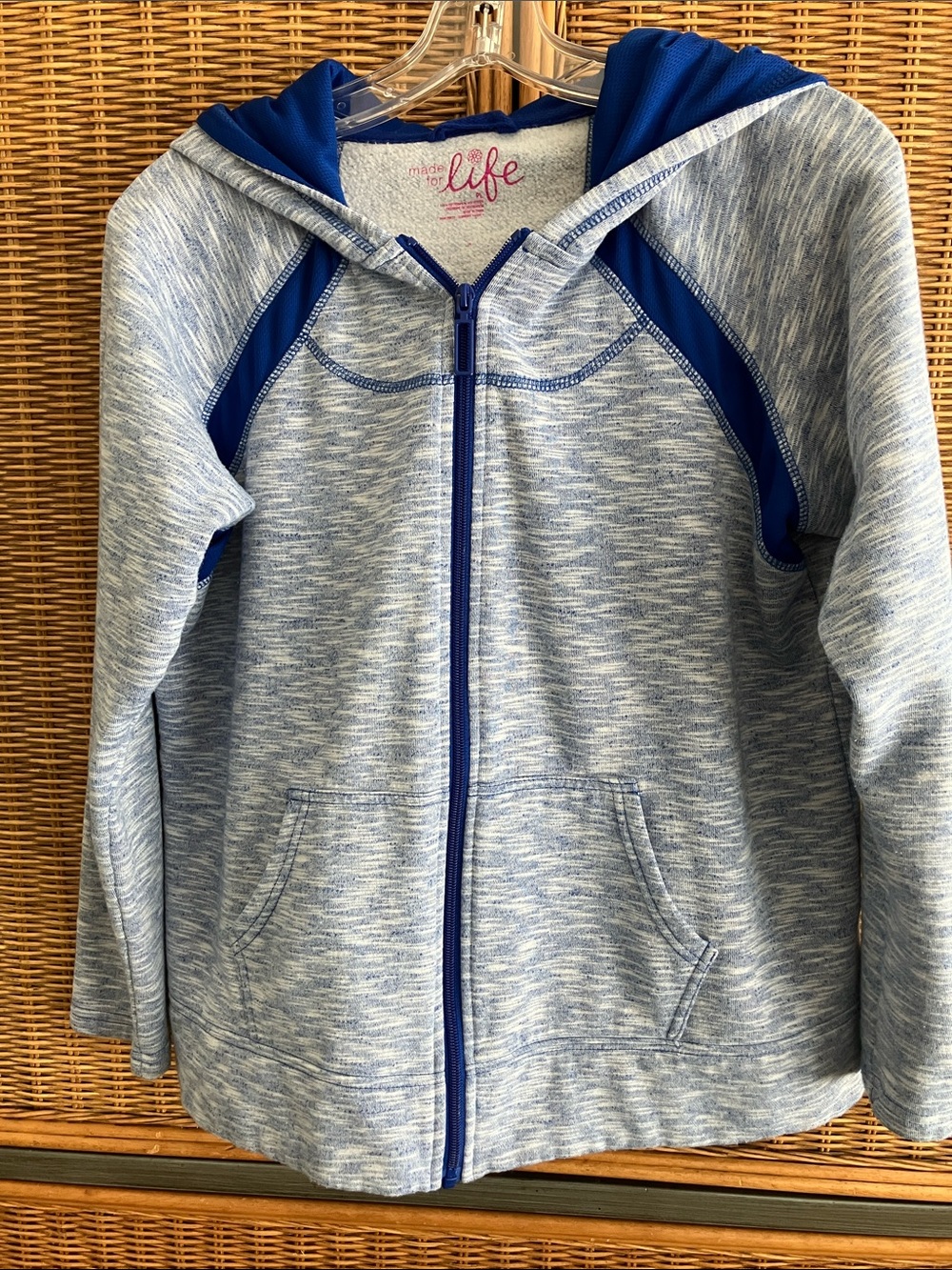 Heather Blue Hoodie